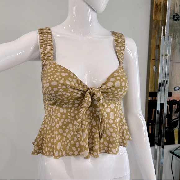 Show Me your Mumu Mona Crop Top in Cheetah - Picture 4 of 16